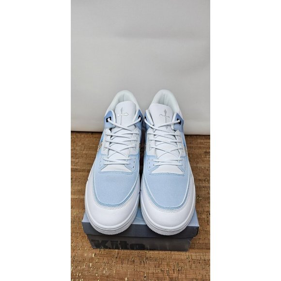 Kito Wares Shoes Mother Mary Tribus Men’s 11 Jordan 3 Blue‎ White Rare Casual - Picture 8 of 14